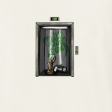 Men's T-Shirt Ecru - Antetokounbros Elevator Image 1