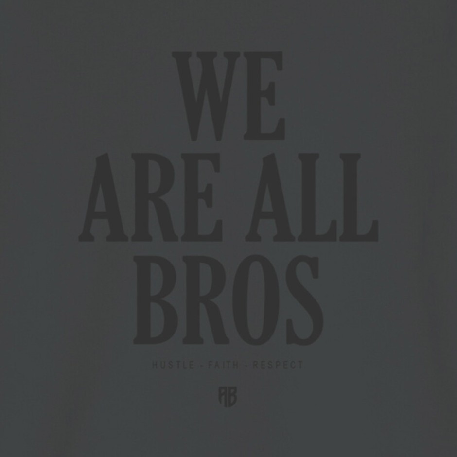 Men's T-Shirt Coal - Antetokounbros All Bros Stonewashed