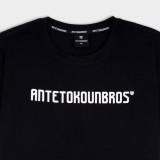Ανδρική Κοντομάνικη Μπλούζα Μαύρη - Antetokounbros Baseline Εικόνα 1