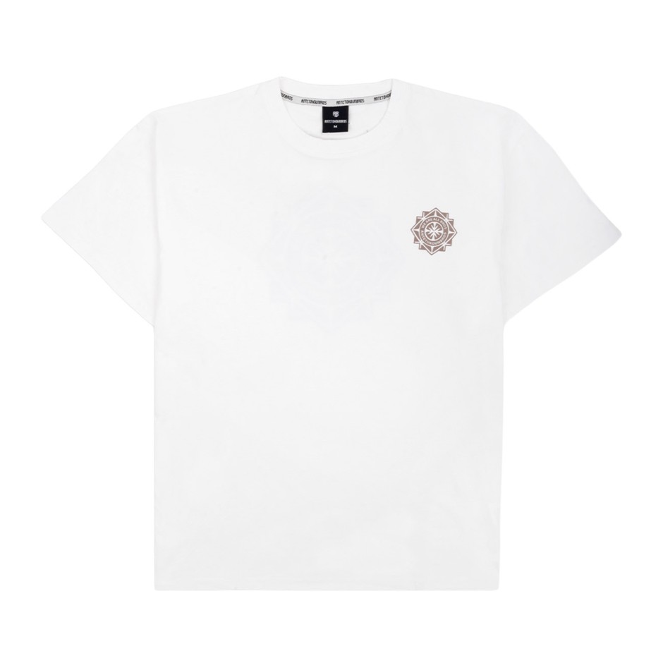 ANTETOKOUNBROS AB TRIBE T-SHIRT OVER.F APCD352U34-101 Ecru