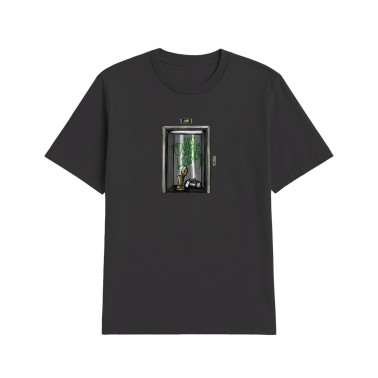 Men's T-Shirt Black - Antetokounbros Elevator