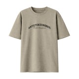 Ανδρική Κοντομάνικη Μπλούζα Μπεζ - Antetokounbros Rings Εικόνα 