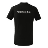 Ανδρική Κοντομάνικη Μπλούζα Μαύρη - Kalamata FC Εικόνα 0