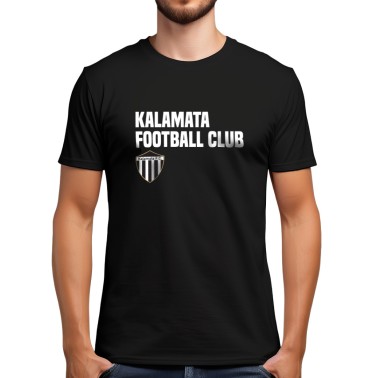 Ανδρική Κοντομάνικη Μπλούζα Μαύρη - Kalamata FC