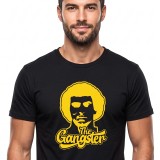 Men's T-Shirt Black - Nick Galis The Gangster Image 1