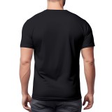 Men's T-Shirt Black - Nick Galis 'Four Figures' Image 0