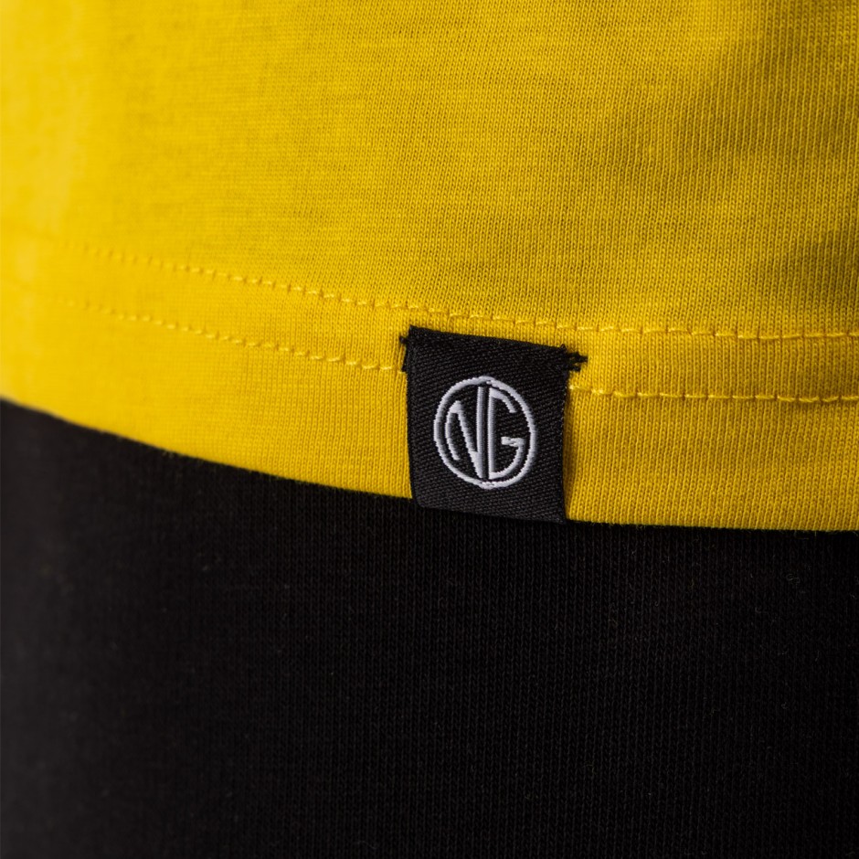 Ανδρική Κοντομάνικη Μπλούζα Κίτρινη - Nick Galis 'The G.O.A.T.'