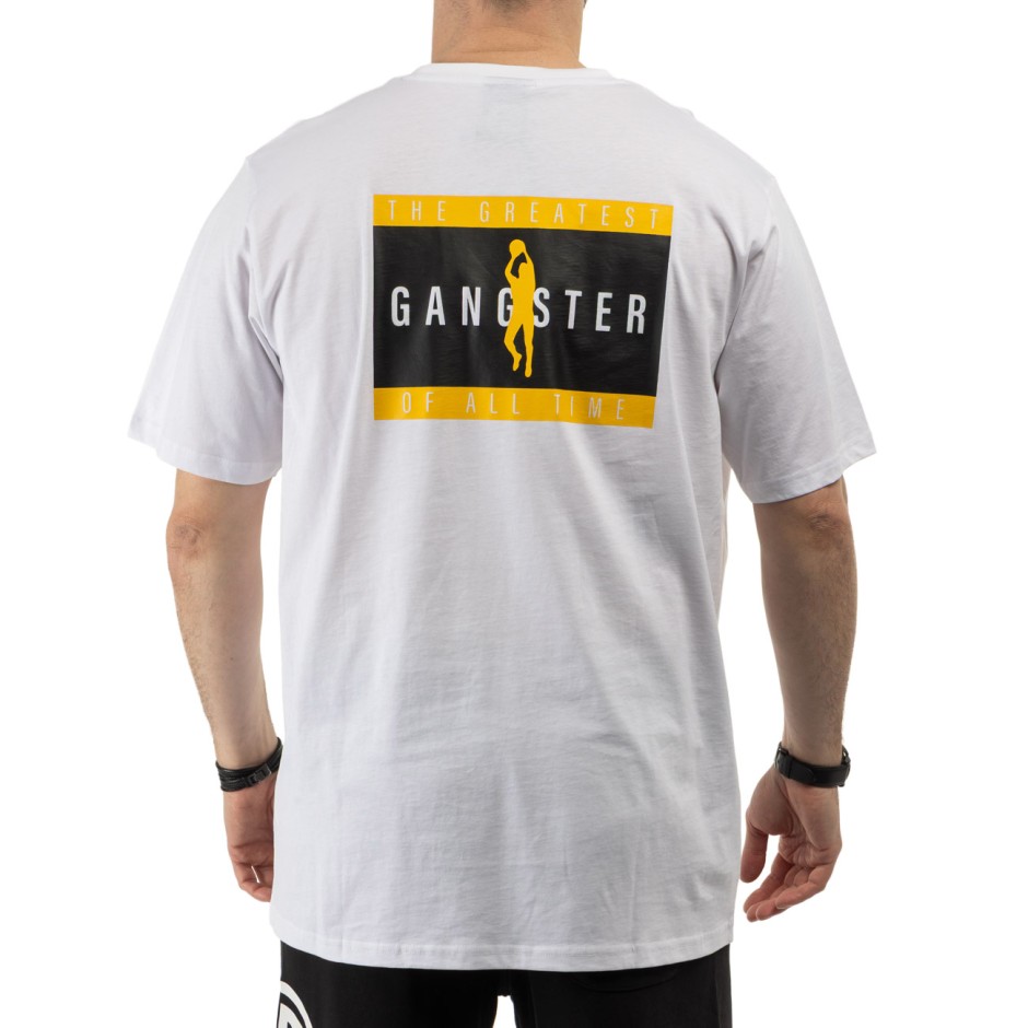 Men's T-Shirt White - Nick Galis 'The G.O.A.T.'