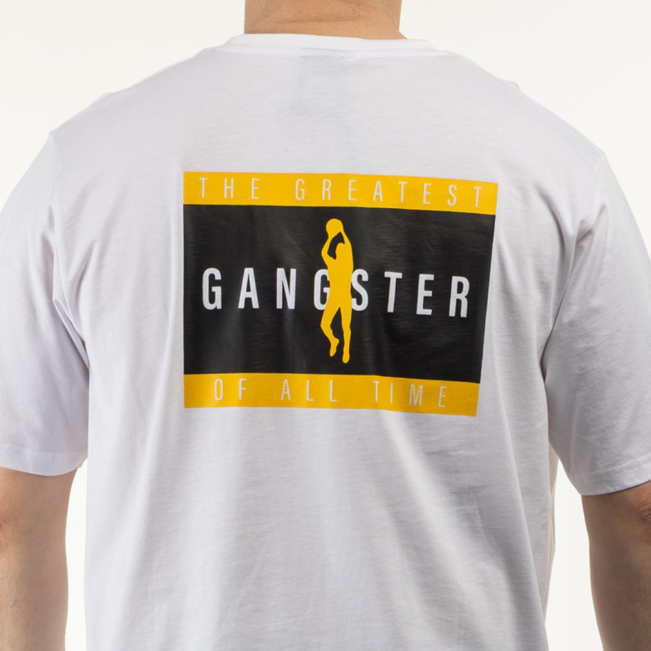 Men's T-Shirt White - Nick Galis 'The G.O.A.T.'