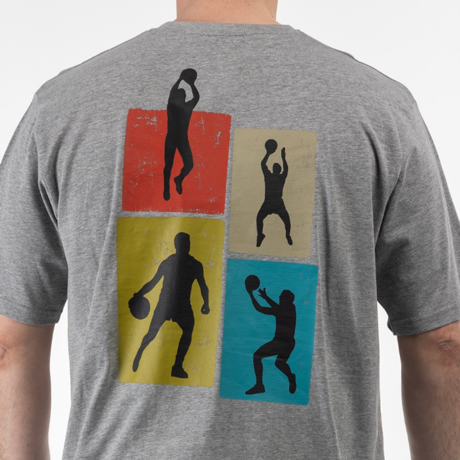 Men's T-Shirt Coal - Nick Galis 'Legend Moves'