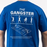 Men's T-Shirt Royal Blue - Nick Galis 'The Gangster's Court' Image 1