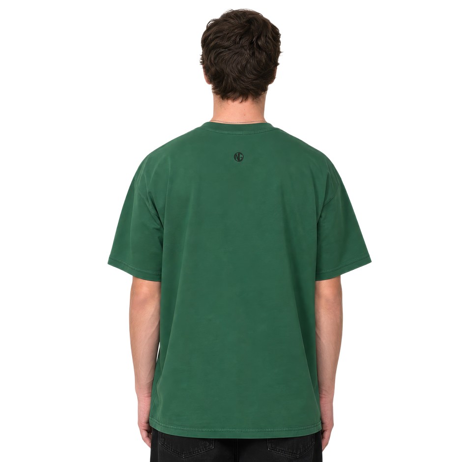 Men's T-Shirt Green - Nick Galis 'Basketball'