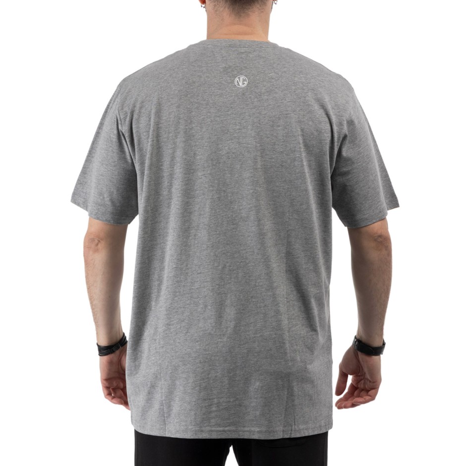 Ανδρική Κοντομάνικη Μπλούζα Ανθρακί - Nick Galis 'Basketball'