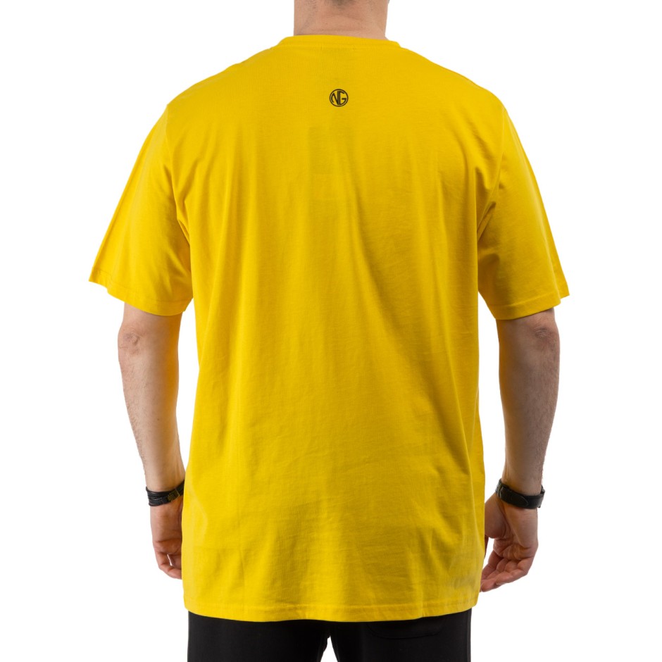 Ανδρική Κοντομάνικη Μπλούζα Κίτρινη - Nick Galis 'The Gangster'