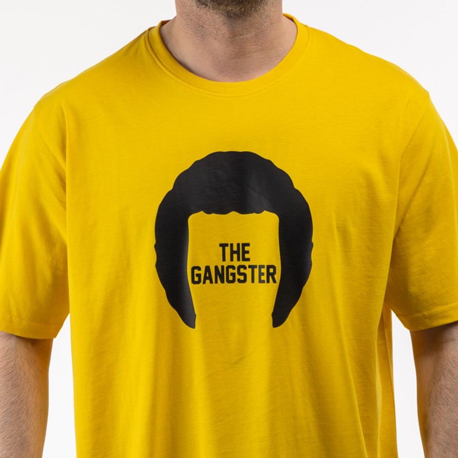 Ανδρική Κοντομάνικη Μπλούζα Κίτρινη - Nick Galis 'The Gangster'