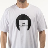 Men's T-Shirt White - Nick Galis 'The Gangster' Image 1