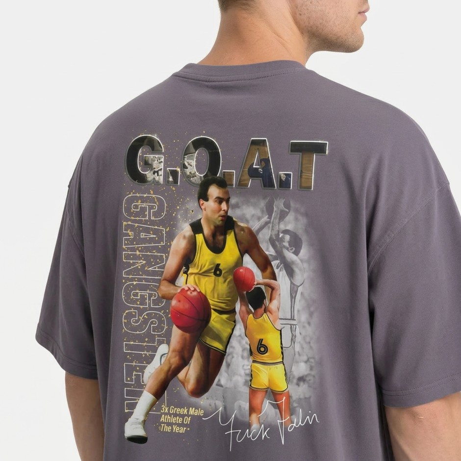 Men's T-Shirt Coal - Nick Galis 'The Gangster's Legacy' 