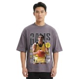Men's T-Shirt Coal - Nick Galis 'FIBA Gangster' Image 