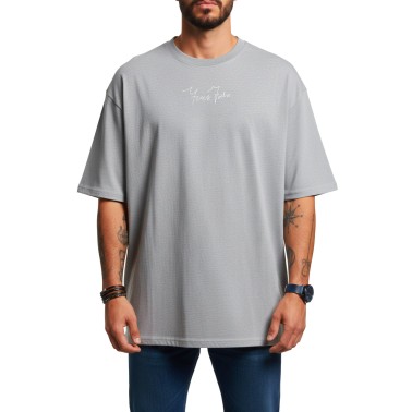 Ανδρική Κοντομάνικη Μπλούζα Γκρι - Nick Galis 'Milestone Moments'