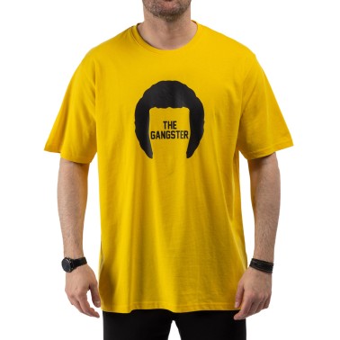 Ανδρική Κοντομάνικη Μπλούζα Κίτρινη - Nick Galis 'The Gangster'