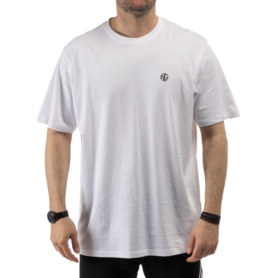 Men's T-Shirt White - Nick Galis 'The G.O.A.T.'