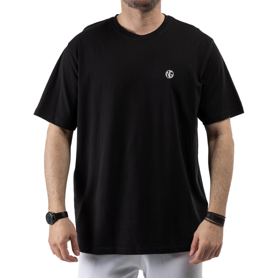 Ανδρική Κοντομάνικη Μπλούζα Μαύρη - Nick Galis 'Legend Moves'