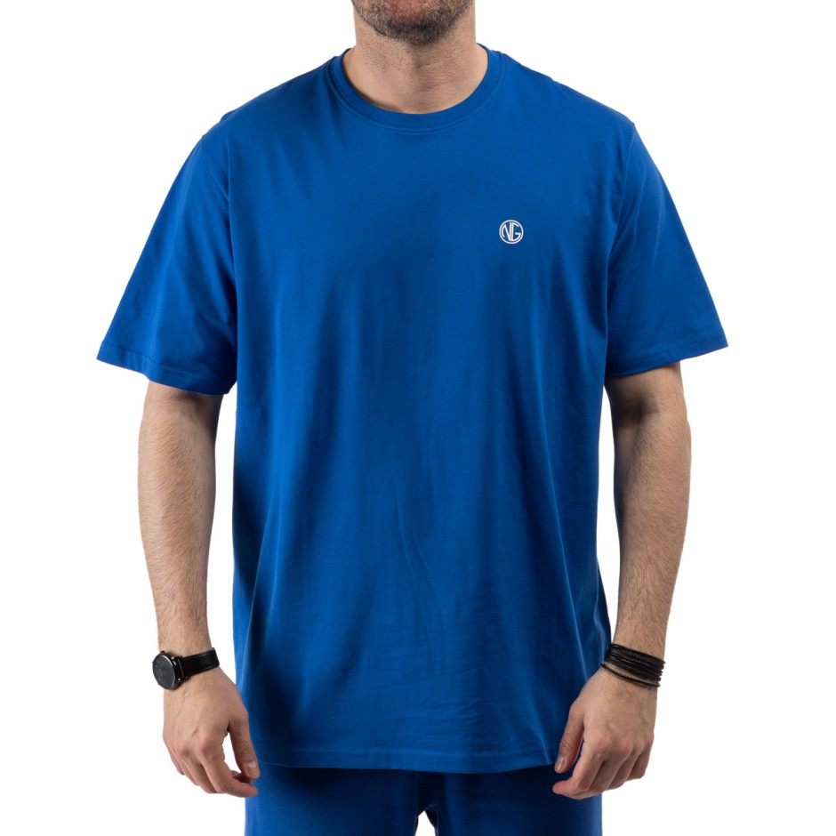Men's T-Shirt Royal Blue - Nick Galis 'The Gangster's Court'
