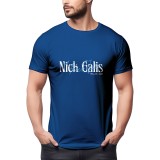 Ανδρική Κοντομάνικη Μπλούζα Ρουά - Nick Galis 'The Signature' Εικόνα 