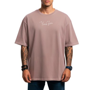 Ανδρική Κοντομάνικη Μπλούζα Ροζ - Nick Galis 'Milestone Moments'