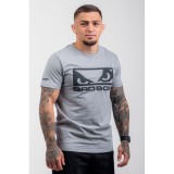 BAD BOY LOGO CLASSIC MEN'S T-SHIRT REGULAR FIT BB-000001-GB Grey Image 1