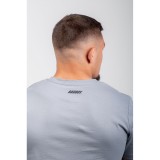 BAD BOY LOGO CLASSIC MEN'S T-SHIRT REGULAR FIT BB-000001-GB Grey Image 3
