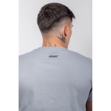 BAD BOY LOGO CLASSIC MEN'S T-SHIRT REGULAR FIT BB-000001-GB Grey Image 6