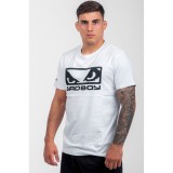 Ανδρική Κοντομάνικη Μπλούζα Λευκή - Bad Boy Logo Classic  Εικόνα 9