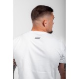 Ανδρική Κοντομάνικη Μπλούζα Λευκή - Bad Boy Logo Classic  Εικόνα 3