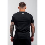BAD BOY LOGO CLASSIC MEN'S T-SHIRT REGULAR FIT BB-000001-BW Black Image 3