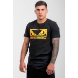 BAD BOY LOGO CLASSIC MEN'S T-SHIRT REGULAR FIT BB-000001-BGD Black Image 0
