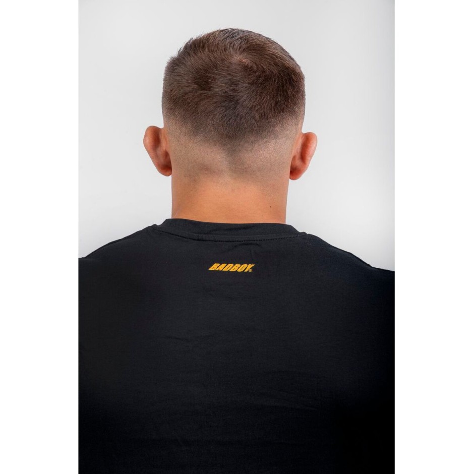 BAD BOY LOGO CLASSIC MEN'S T-SHIRT REGULAR FIT BB-000001-BGD Black