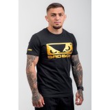 BAD BOY LOGO CLASSIC MEN'S T-SHIRT REGULAR FIT BB-000001-BGD Black Image 6