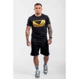 BAD BOY LOGO CLASSIC MEN'S T-SHIRT REGULAR FIT BB-000001-BGD Black Image 8