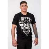 Ανδρική Κοντομάνικη Μπλούζα Μαύρη - Bad Boy Roll Like A Beast Εικόνα 11