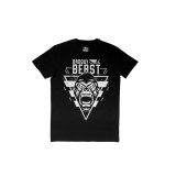 Ανδρική Κοντομάνικη Μπλούζα Μαύρη - Bad Boy Roll Like A Beast Εικόνα 16