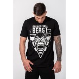 Ανδρική Κοντομάνικη Μπλούζα Μαύρη - Bad Boy Roll Like A Beast Εικόνα 8