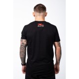 BAD BOY SPORTS JIU JITSU MEN'S T-SHIRT REGULAR FIT BB-000012-BWR Black Image 0