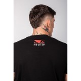 BAD BOY SPORTS JIU JITSU MEN'S T-SHIRT REGULAR FIT BB-000012-BWR Black Image 9