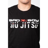 BAD BOY SPORTS JIU JITSU MEN'S T-SHIRT REGULAR FIT BB-000012-BWR Black Image 13