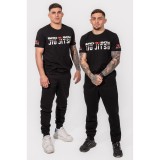BAD BOY SPORTS JIU JITSU MEN'S T-SHIRT REGULAR FIT BB-000012-BWR Black Image 17