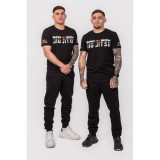 BAD BOY SPORTS JIU JITSU MEN'S T-SHIRT REGULAR FIT BB-000012-BWR Black Image 19
