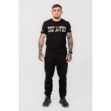 BAD BOY SPORTS JIU JITSU MEN'S T-SHIRT REGULAR FIT BB-000012-BWR Black Image 6