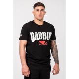 BAD BOY NO FEAR! MEN'S T-SHIRT REGULAR FIT BB-000013-BWR Black Image 1