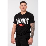 BAD BOY NO FEAR! MEN'S T-SHIRT REGULAR FIT BB-000013-BWR Black Image 3